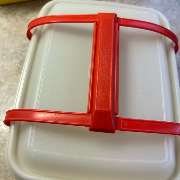 Two vintage Tupperware Pack and Carry Boxes - Picture 2 of 6